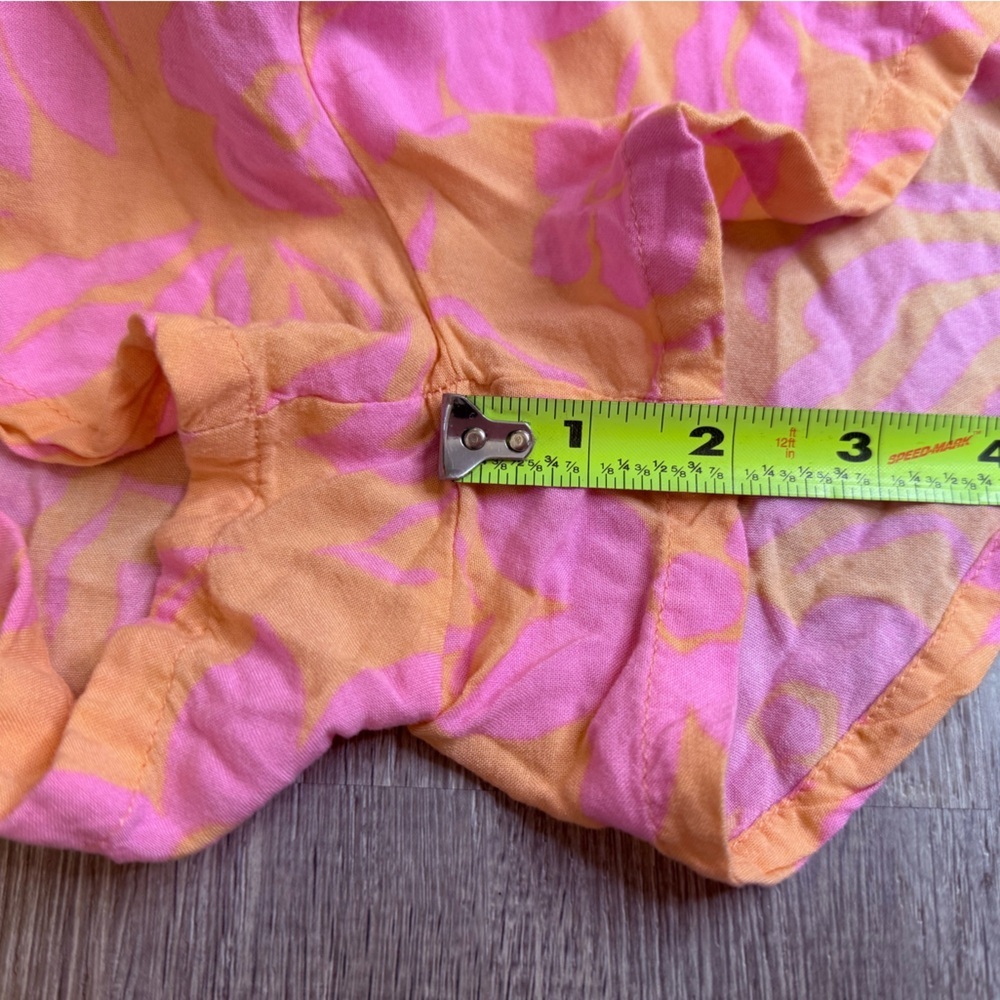 Billabong Pipe Line Shorts Floral Peach Large - Picture 6 of 7
